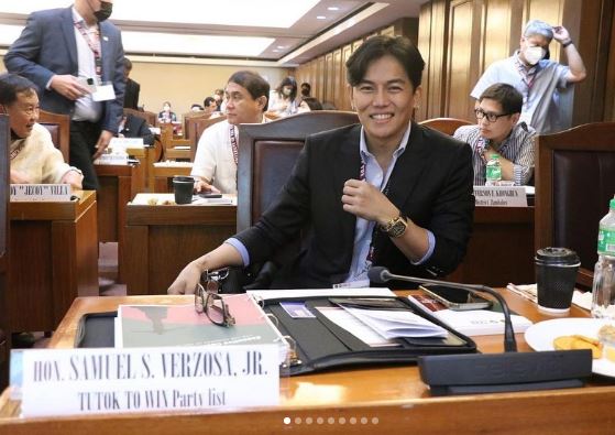 Samuel S Verzosa Jr is a Member of the Philippine House of Representatives