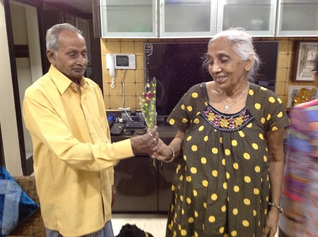 Shikha Srivastava parents
