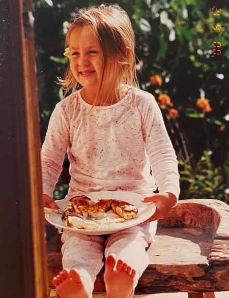 Sophia Rose Stallone Childhood Photo