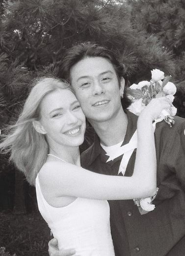 Stefanie and her husband Beenzino