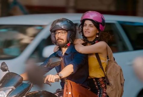 The main actress Radhika Madan with Rajat Barmecha