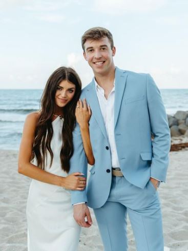 Troutt with his girlfriend Madison Prewett