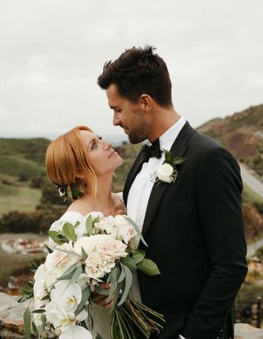 Tyler Stanaland and Brittany Snow
