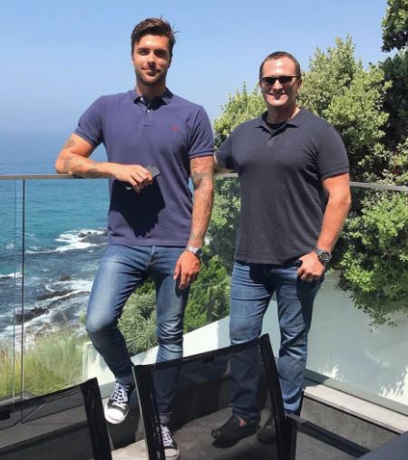Tyler and his father John Stanaland.