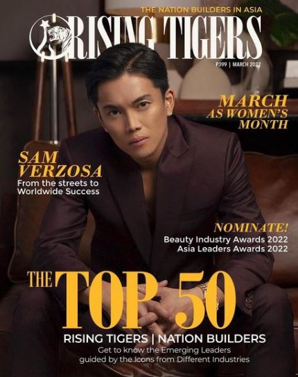Verzosa featured on magazine covers