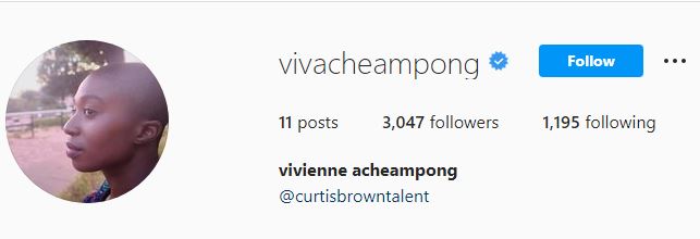 Vivienne's Instagram account