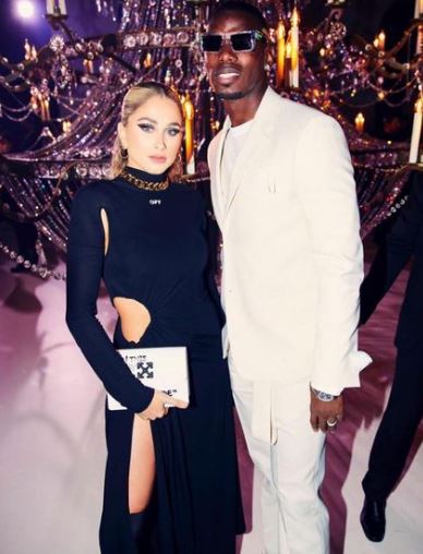 Zulay Pogba with her husband