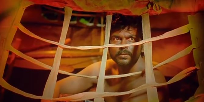 Actor Karthi as Muthu