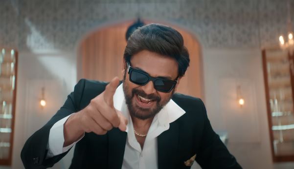 Actor Venkatesh as God