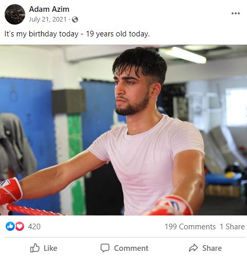 Adam Azim birthday