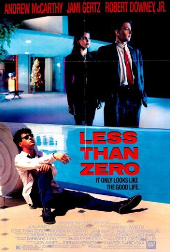 Afton's debut movie Less Than Zero