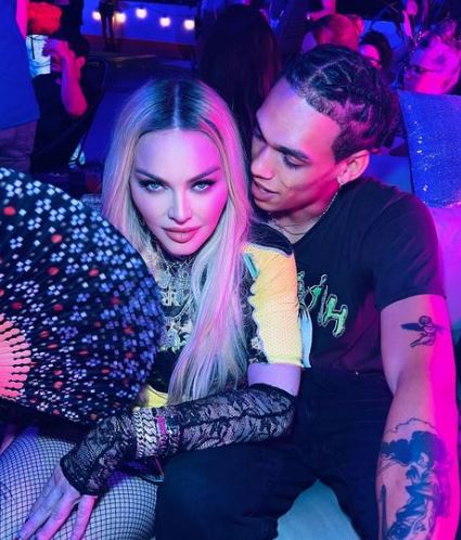 Andrew Darnell with his girlfriend