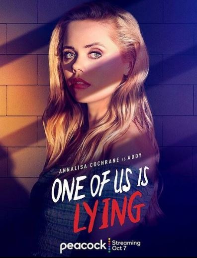 Annalisa appeared in One Of Us Is Lying