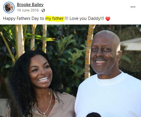 Brooke and her dad