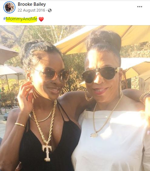 Brooke and her mom