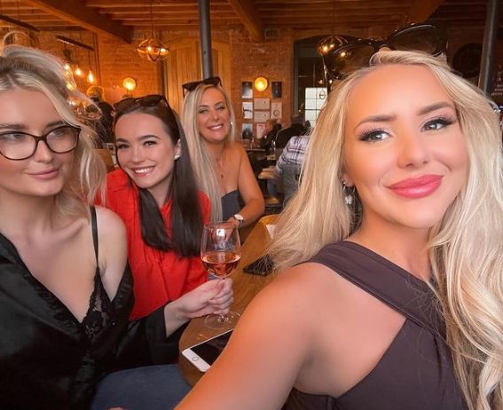 Brown and her friends