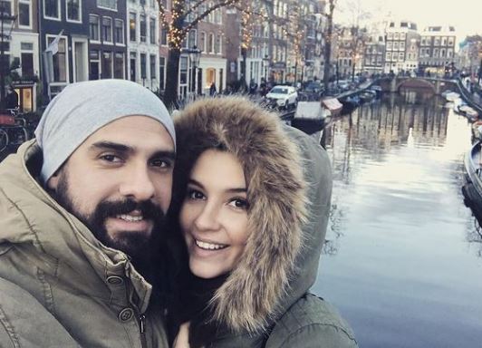Ceyhun with his wife Leyla Lydia Tuğutlu