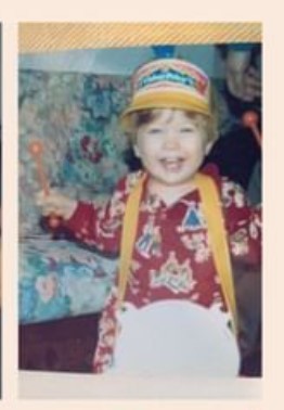Childhhod image of Will Thayer
