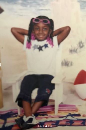 Childhood photo of Kayla Nicole