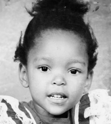 Childhood photo of Mapula
