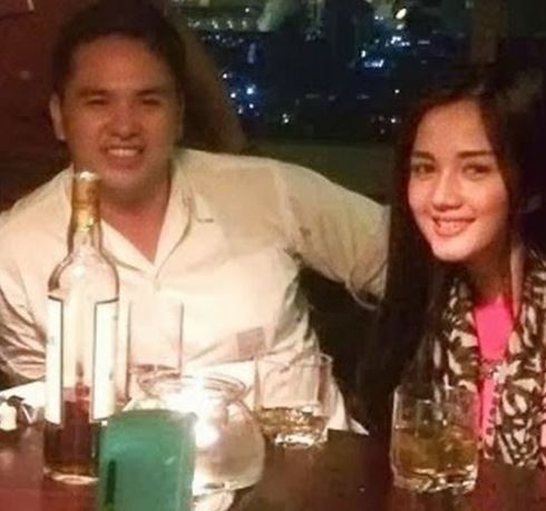 Cornejo and her friend Cedric Lee