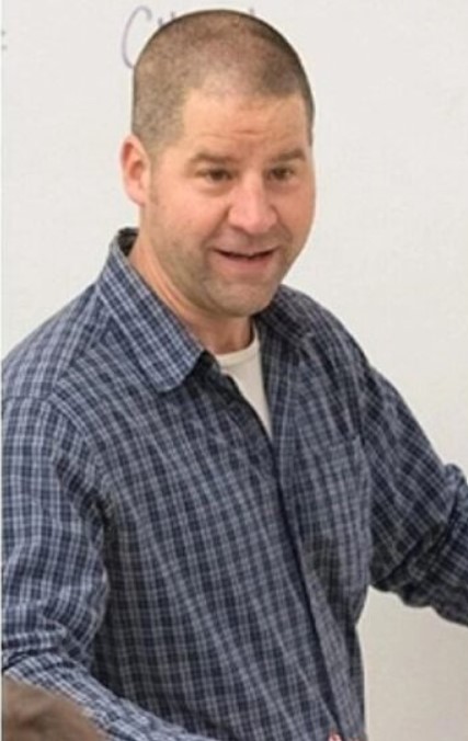 Dan Jewett during teaching in class
