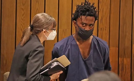 Ezekiel Kelly in front of judge