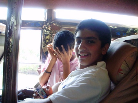 Firoz Mistry childhood picture