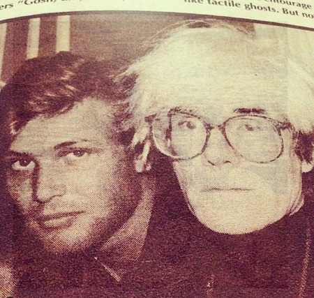 Freddie Thorp father and Andy Warhol
