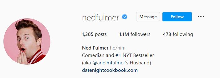 Fulmer's Instagram account