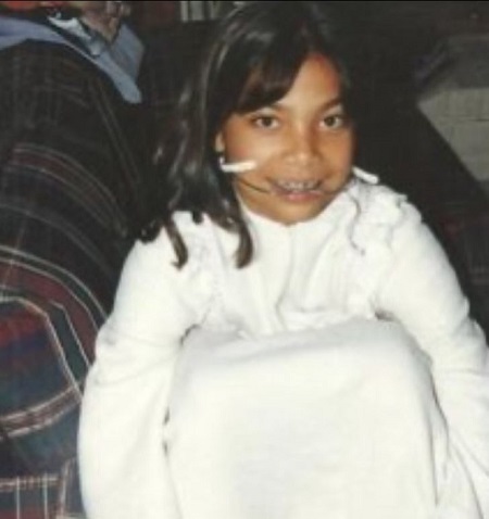 Ginger gonzaga childhood picture