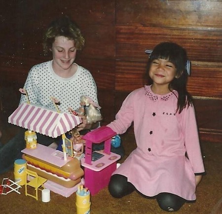 Ginger gonzaga with her cousin