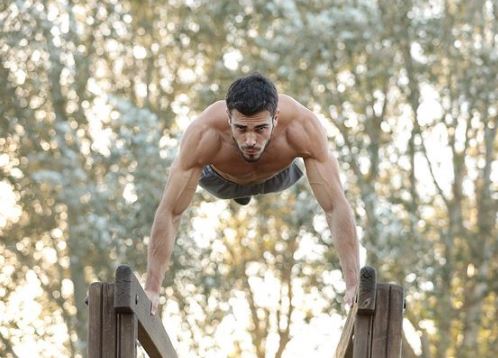 Goffredo is a fitness freak