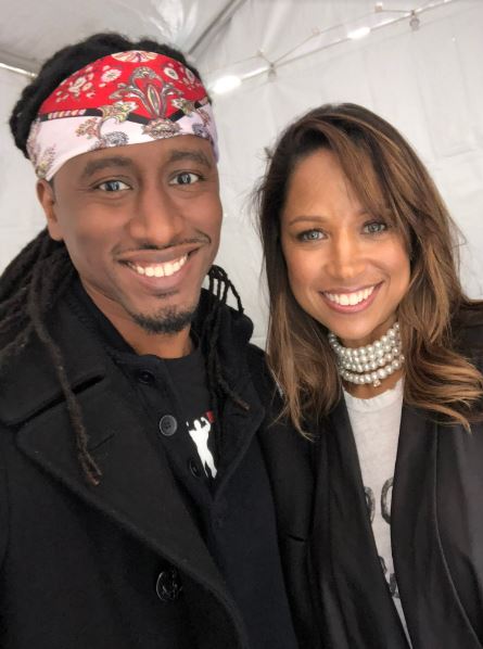 Hotep Jesus with his friend