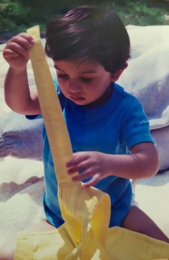 Ira Khan childhood image