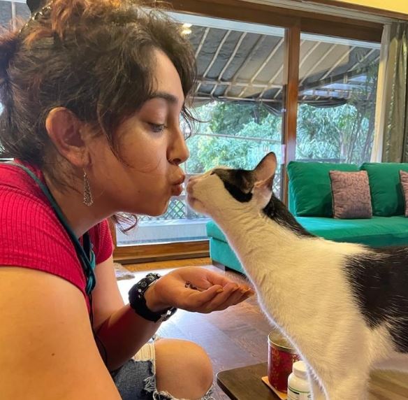 Ira Khan is an animal lover