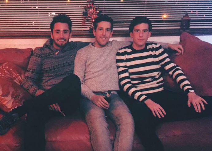 Jamie Roy and his brothers
