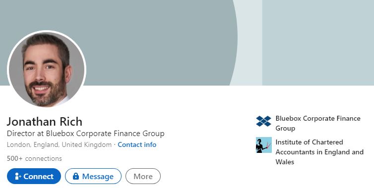 Jonathan's LinkedIn