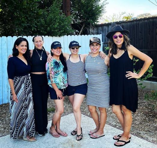 Josefa with her friends