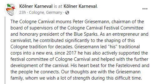 Karl-Peter Griesemann died in jet crash