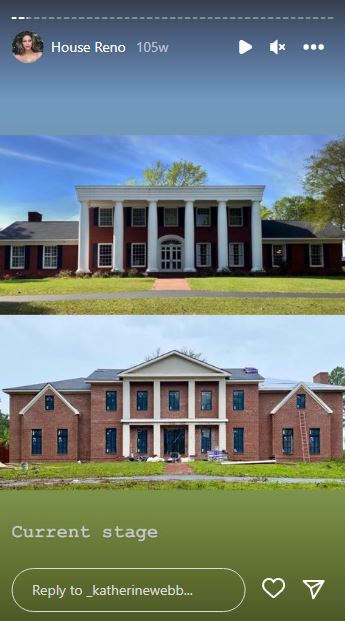 Katherine Webb home