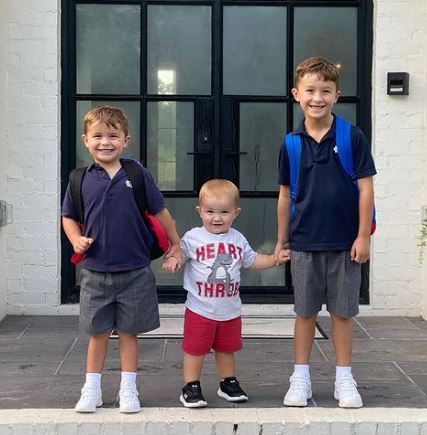 Katherine Webb sons
