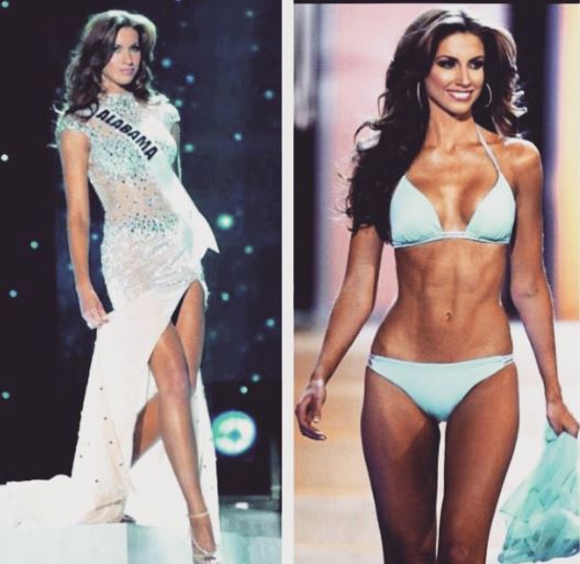 Katherine Webb was a model