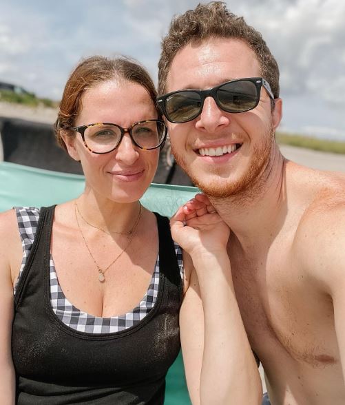 Kathleen Lynch with her husband