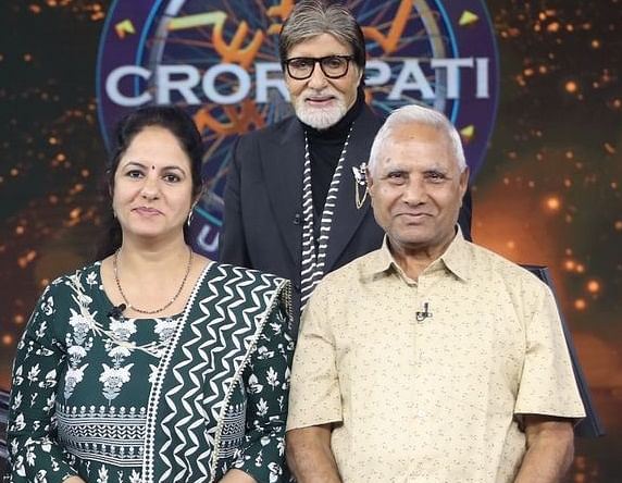 Kavita Chawla and her father