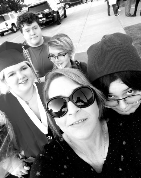 Kellye with her kids