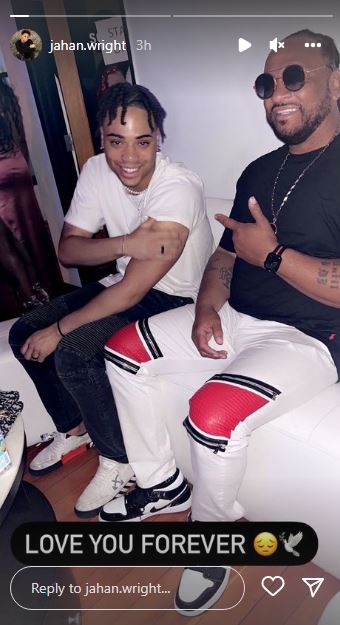 Kenny Red son Jahan Wright on dad's death