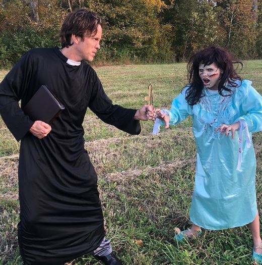Larry Birkhead celebrates Halloween