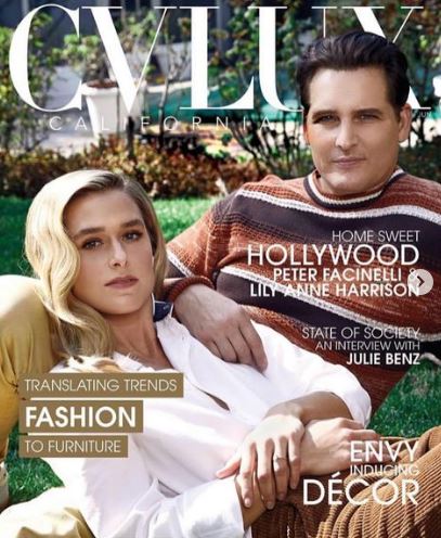 Lily Anne featured on various magazine covers