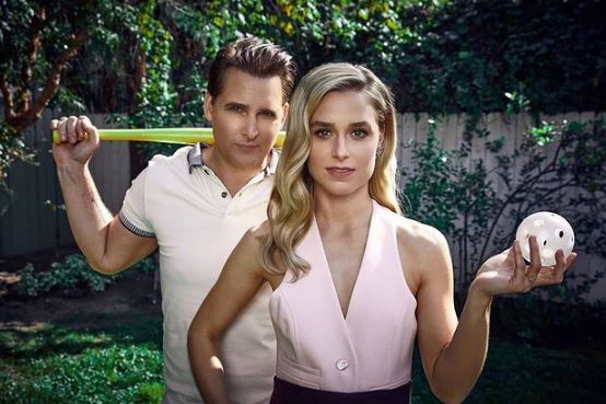 Lily with her partner Peter Facinelli